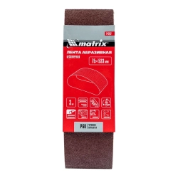 Шлифлента 75*533 мм P60 Matrix 74282 бесконечная 3 шт