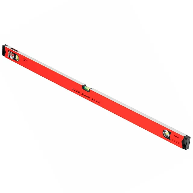 Уровень Matrix 34712 3 глазка алюминиевый фрезерованный магнитный усиленный 1200 мм