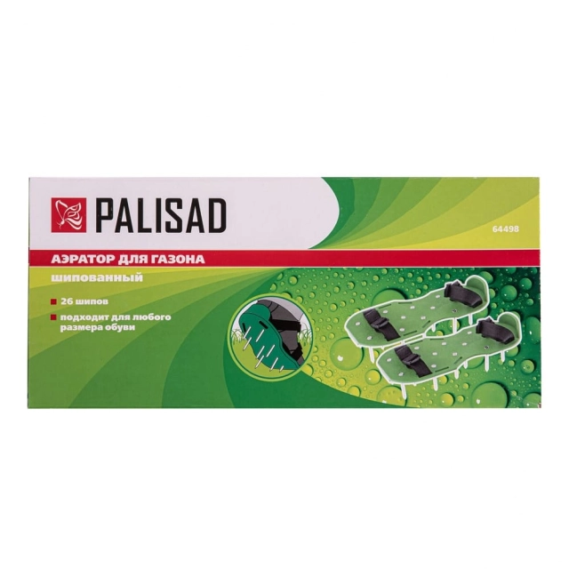 Аэратор для газона Palisad 64498 132*300 мм Аэратор для газона Palisad 64498 132*300 мм