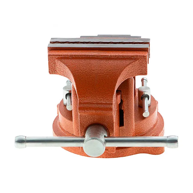 Тиски слесарные Sparta 186235 поворотные с наковальней 100 мм