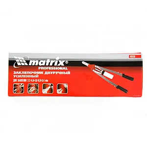 Заклепочник Matrix 40535 двуручный заклепки 3.2-6.4 мм