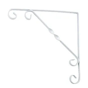 Кронштейн декоративный Сибртех 94051 белый 200*200 мм