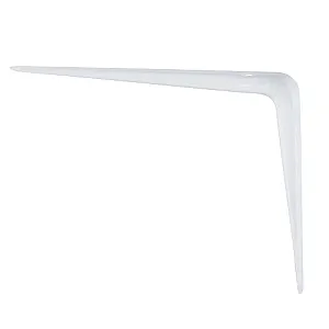 Кронштейн Сибртех 94016 угловой с ребром белый 175*225 мм