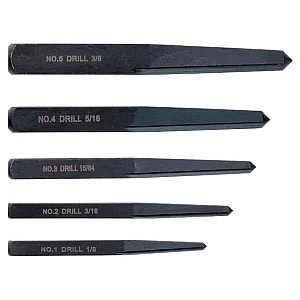 Набор экстракторов Matrix 77351 прямой квадрат 5 шт