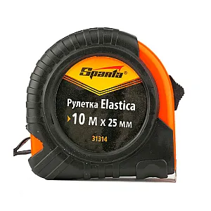 Рулетка Sparta Elastica 31314 обрезиненный корпус 10 м*25 мм