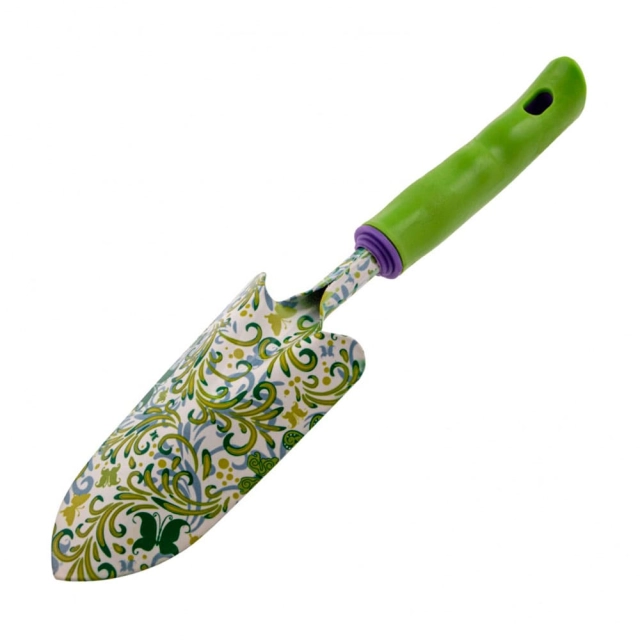 Совок посадочный Palisad Flower Green 62036 широкий 80*330 мм стальной Совок посадочный Palisad Flower Green 62036 широкий 80*330 мм стальной