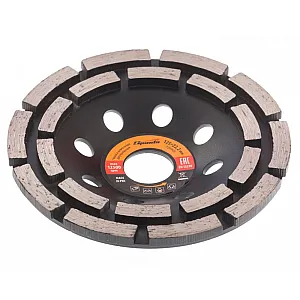 Чашка алмазная Sparta 729905 зачистная 125 мм двухрядная