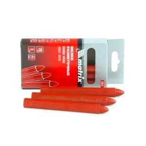 Мелки разметочные восковые Matrix 84818 120 мм красные