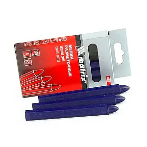 Мелки разметочные восковые Matrix 84819 120 мм 6 шт синие