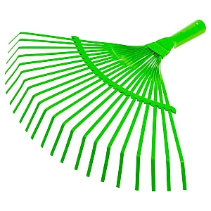 Грабли веерные Palisad 617705 стальные 425 мм 22 плоских зуба эмалированные без черенка