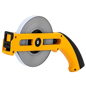 Рулетка геодезическая Denzel 31492 открытый корпус металлическая лента 13 мм*50 м