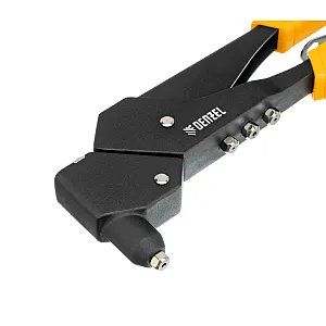 Заклепочник Denzel 40442 ручной поворотный заклепки 2.4-4.8 мм