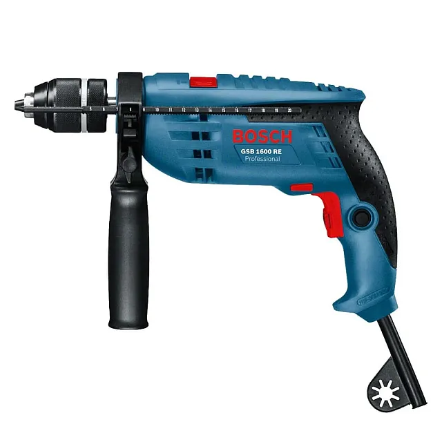 Дрель ударная Bosch GSB 1600 RE БЗП 0601228200