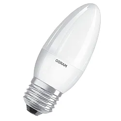 Лампа светодиодная Osram LVCLB75 10SW/830 230V E27 10X1