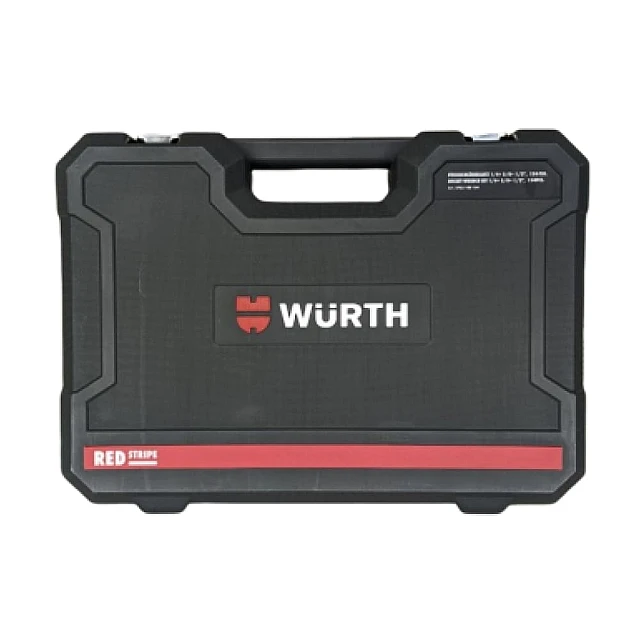 Набор инструментов Wurth Red Stripe 1/4 3/8 1/2 154 шт Набор инструментов Wurth Red Stripe 1/4 3/8 1/2 154 шт