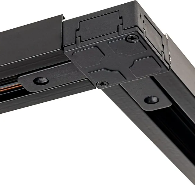 Коннектор трековый REV 59746 3 угловой жесткий для соединения шинопровода Artline пластик