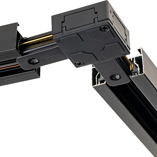 Коннектор трековый REV 59746 3 угловой жесткий для соединения шинопровода Artline пластик