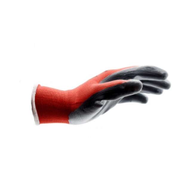 Перчатки защитные Wurth Red Nitrile трикотажные покрыты нитрилом размер 10 Перчатки защитные Wurth Red Nitrile трикотажные покрыты нитрилом размер 10