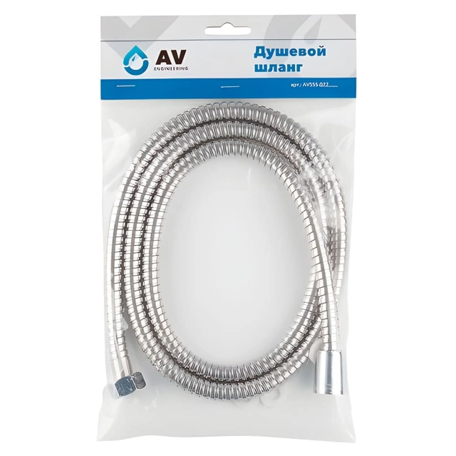 Шланг душевой AV Engineering AVSSS-027 SUS/PVC 1/2 Шланг душевой AV Engineering AVSSS-027 SUS/PVC 1/2