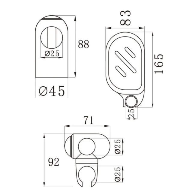 Душевая стойка AV Engineering AVSSS-030