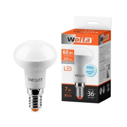 Лампа светодиодная Wolta LED7-R50-4000K-E14 1/50