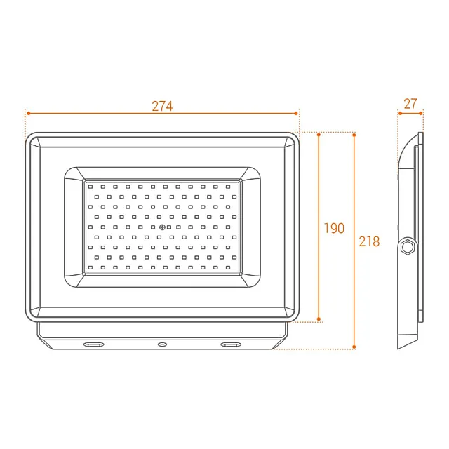 Прожектор Wolta WFL-100W/06 LED 5700K 100Вт SMD IP65 9000Лм
