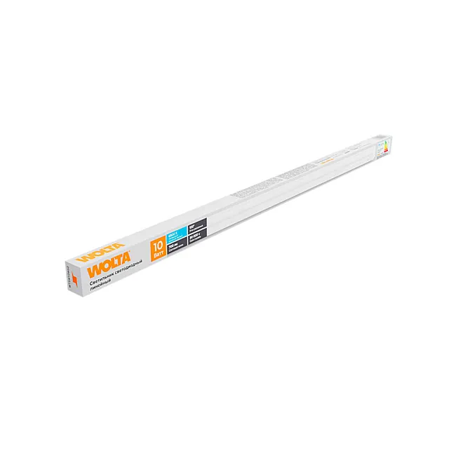 Светильник светодиодный Wolta WT5W10W60 10 Вт 6500К IP20 700 Лм 570*32*23 мм