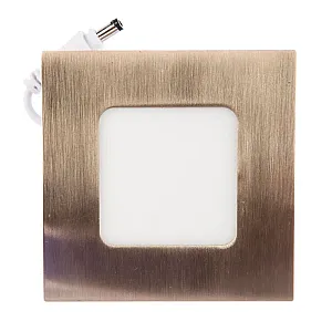 Светильник точечный Lumin-arte DLUSNL-DLL5W-S LED 5W 4000K 330LM 18*85 мм ультратонкий квадрат никель