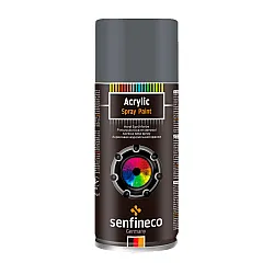 Грунт-спрей акриловый Senfineco Primer Acrylic 5002 matt grey серый матовый 400 мл