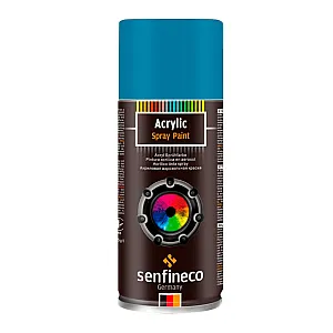 Краска-спрей Senfineco Paint Acrylic Sky Blue 4015 акриловая синяя 400 мл