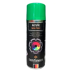 Краска-спрей Senfineco Paint Acrylic Fresh Green акриловая зеленая 400 мл