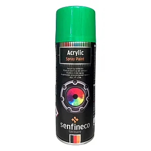 Краска-спрей Senfineco Paint Acrylic Fresh Green акриловая зеленая 400 мл