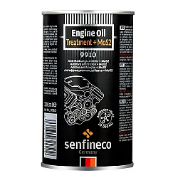 Присадка для моторных масел Senfineco Engine Oil Treatment+  MoS2 с молибденом 9909 300 мл