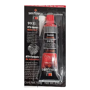 Герметик силиконовый Senfineco RTV Silicone Gasket Maker Red 9931 красный 100 гр