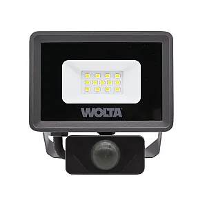 Прожектор Wolta WFL-10W/06S Led 10Вт 5700K 900лм IP65 с датчиком серый