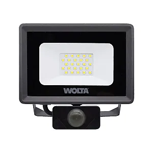 Прожектор Wolta WFL-20W/06S Led 20Вт 5700K 1800лм IP65 с датчиком серый