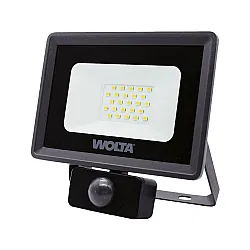 Прожектор Wolta WFL-20W/06S Led 20Вт 5700K 1800лм IP65 с датчиком серый Прожектор Wolta WFL-20W/06S Led 20Вт 5700K 1800лм IP65 с датчиком серый