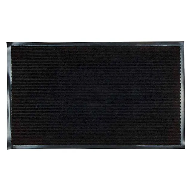 Коврик придверный Blabar Tuff 92130 влаговпитывающий ребристый 40*60 см черный