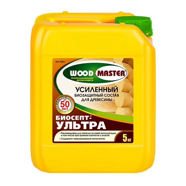 Антисептик Woodmaster Биосепт-Ультра 5 кг Антисептик Woodmaster Биосепт-Ультра 5 кг