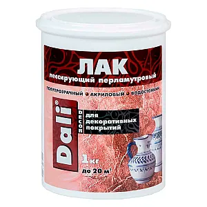 Лак лессирующий Dali перламутровый золото 1 кг