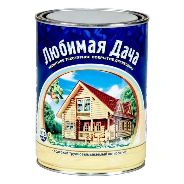 Защитно-декоративное покрытие Любимая дача груша 0.75 л Защитно-декоративное покрытие Любимая дача груша 0.75 л