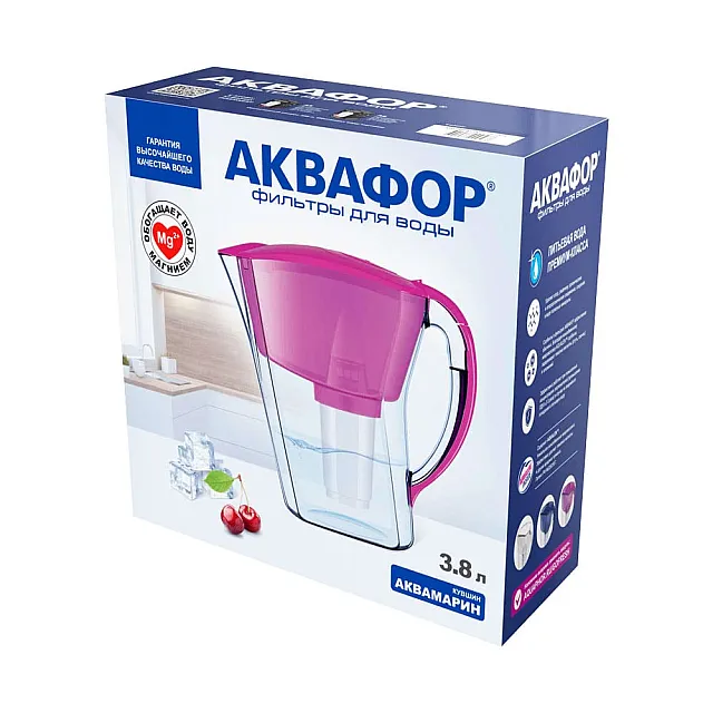 Фильтр-кувшин Аквафор Аквамарин синий кобальт