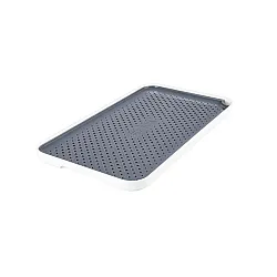 Поднос-сушилка Полимербыт Smart 4324002 бело-серый