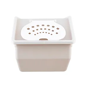 Контейнер для овощей Полимербыт 4382119 бежевый 11.2 л