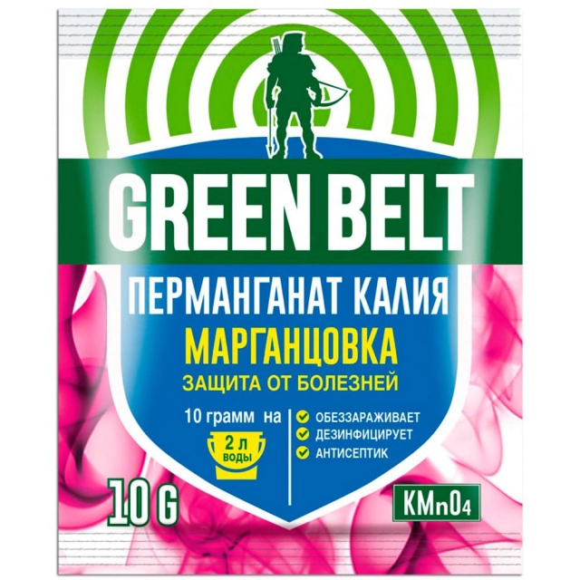 Перманганат калия Марганцовка Green Belt 10 г Перманганат калия Марганцовка Green Belt 10 г