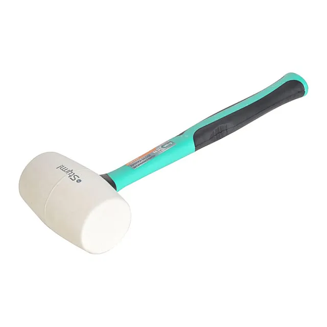 Киянка резиновая Sturm 1012-04-FB0680680 белая с обрезиненной рукояткой