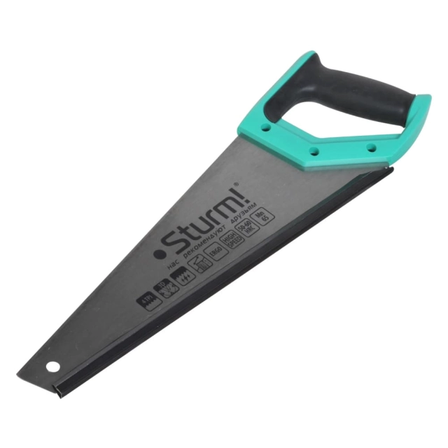 Ножовка по дереву Sturm 1060-52-400 4TPI 3D 400 мм Ножовка по дереву Sturm 1060-52-400 4TPI 3D 400 мм