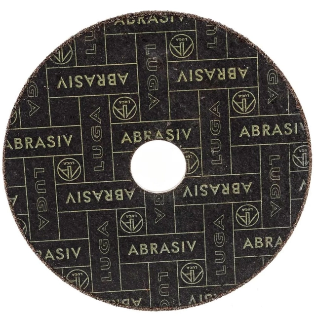 Круг отрезной Lugaabrasiv 125*3*22.2 мм для металла Круг отрезной Lugaabrasiv 125*3*22.2 мм для металла
