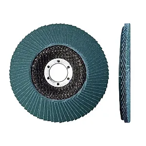 Круг лепестковый Lugaabrasiv 125*22 мм ZK80 плоский КЛТ1