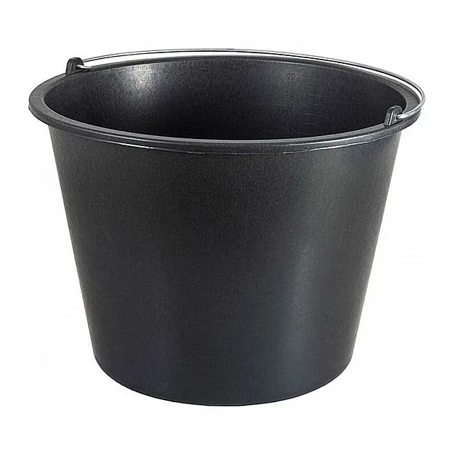 Ведро строительное Wunder черное без носика 20 л